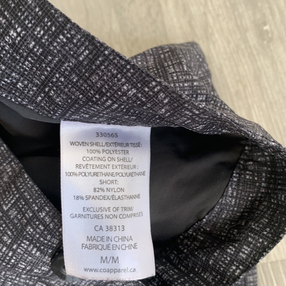 Avia Sz M Women’s Charcoal Golf Skorts - Picture 6 of 9